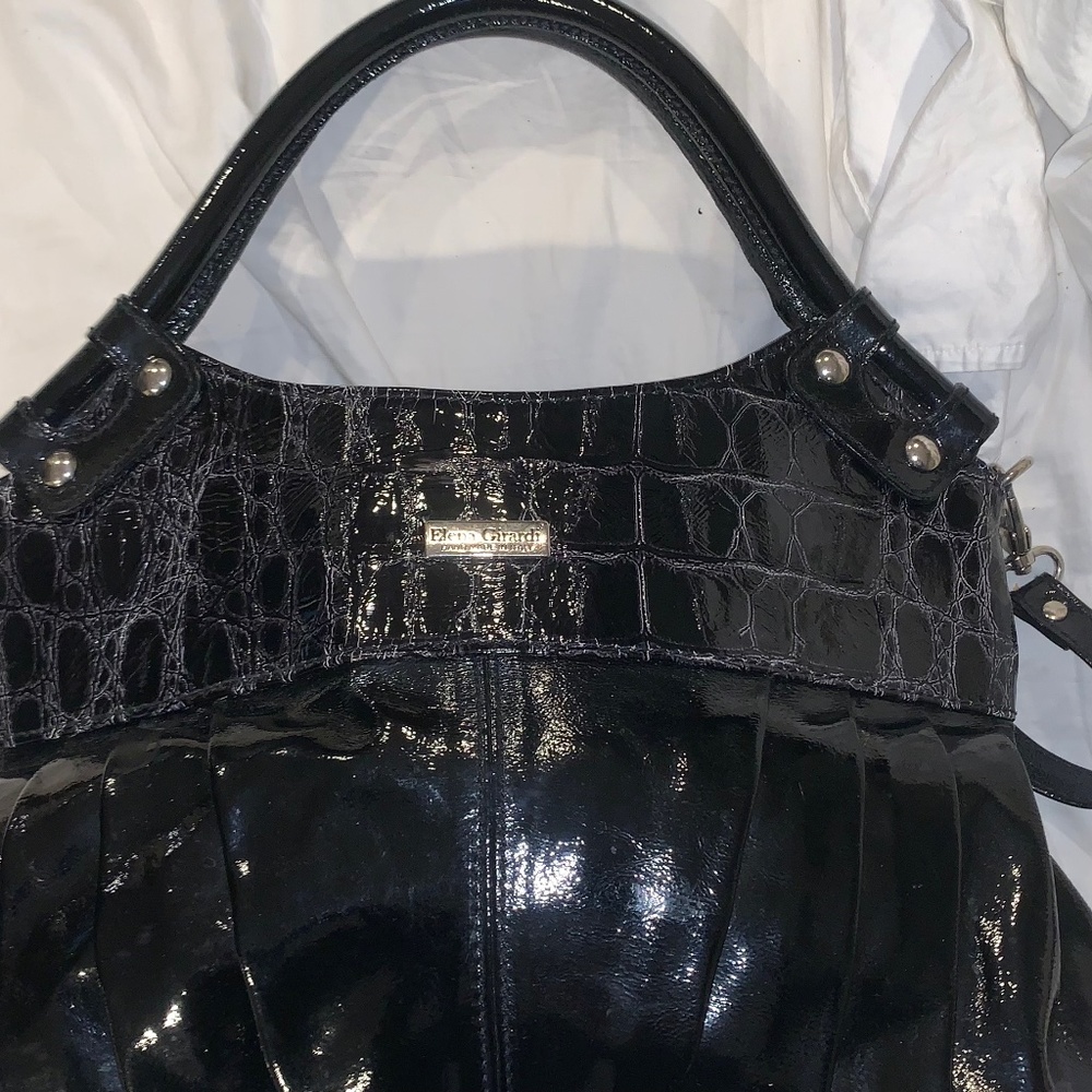 Elena Girardi patent leather bag
